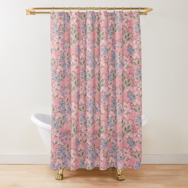 In the Fairy Garden Rose Shower Curtain