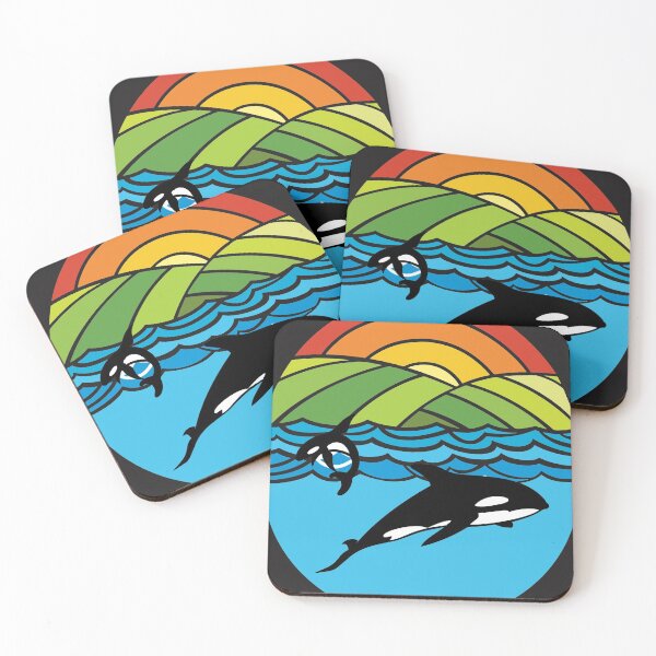 Aperçu de l'œuvre Orca Killer Whale T-shirt rétro vintage créée et vendue par tarixukx.