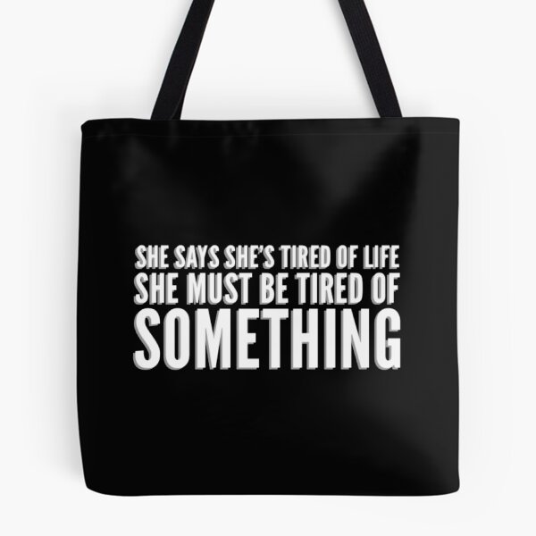 Item preview, Tired of Something (Version #10) designed and sold by UnicornPeeps.