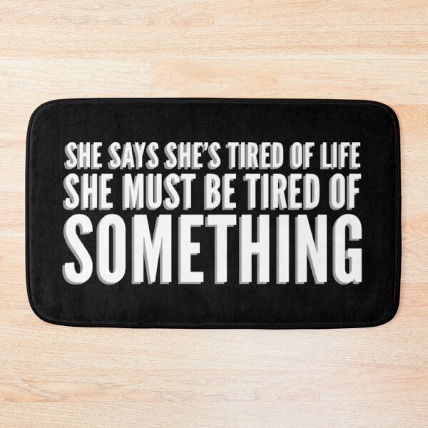 Item preview, Tired of Something (Version #10) designed and sold by UnicornPeeps.