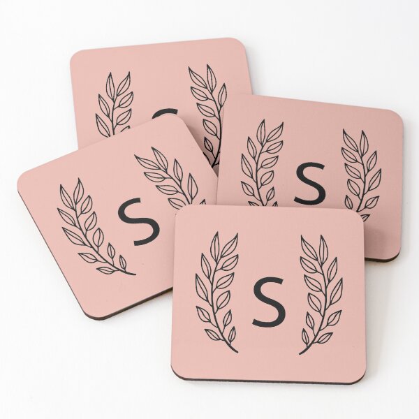 Item preview, Rose Gold S Monogram | S Initial designed and sold by thelustrous.