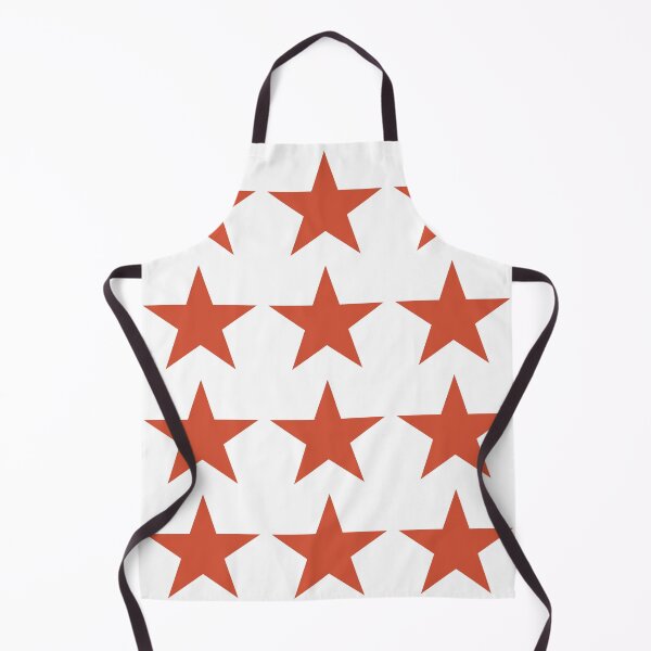 Item preview, Large TENNIS COURT CLAY and WHITE STARS designed and sold by RachelMacht.