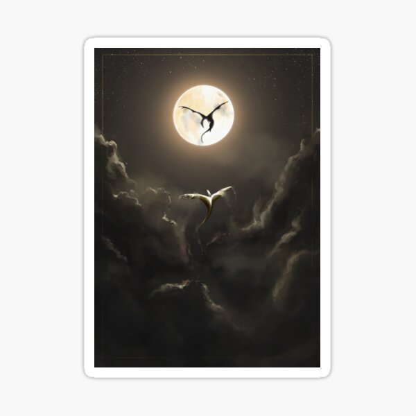 Item preview, Moonlight Ascend (Full moon) designed and sold by OceanicScribble.