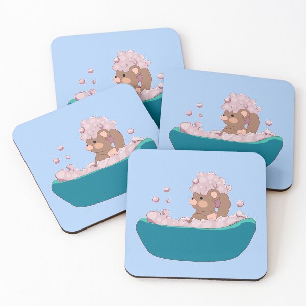 Item preview, Teddy bear in the bathtub designed and sold by Mikadokyun.