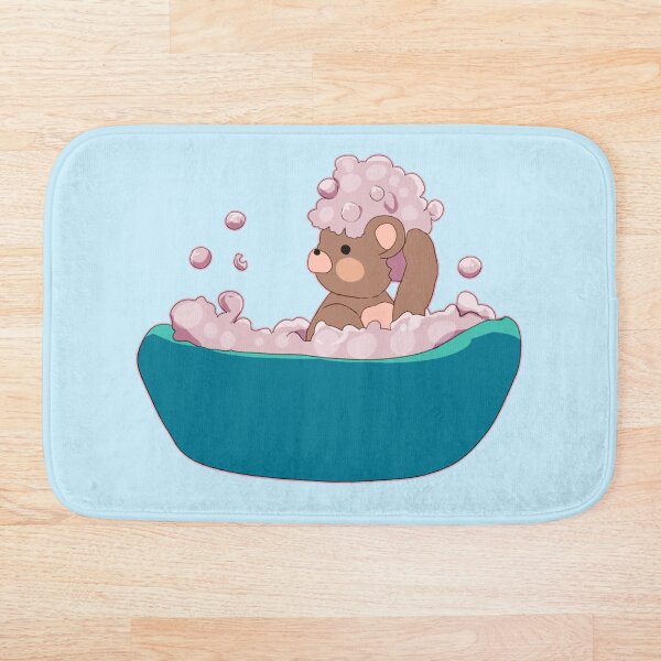 Item preview, Teddy bear in the bathtub designed and sold by Mikadokyun.