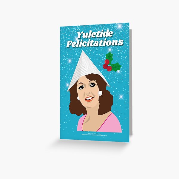 Margo 'Yuletide Felicitations' Christmas Card Greeting Card