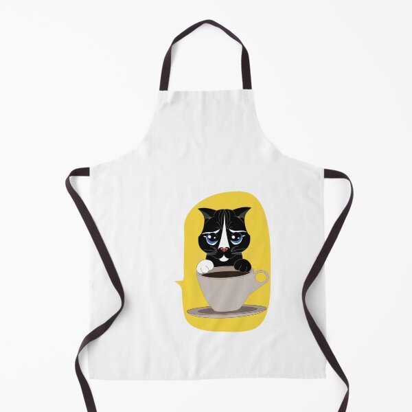 Item preview, My Coffee And I Are Having A Moment Cat designed and sold by PrintexDesigns.