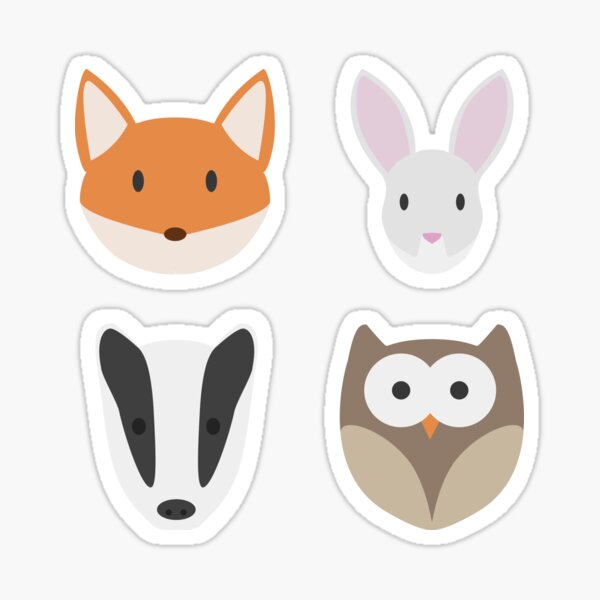 Item preview, Woodland Animals designed and sold by SiLink.net.