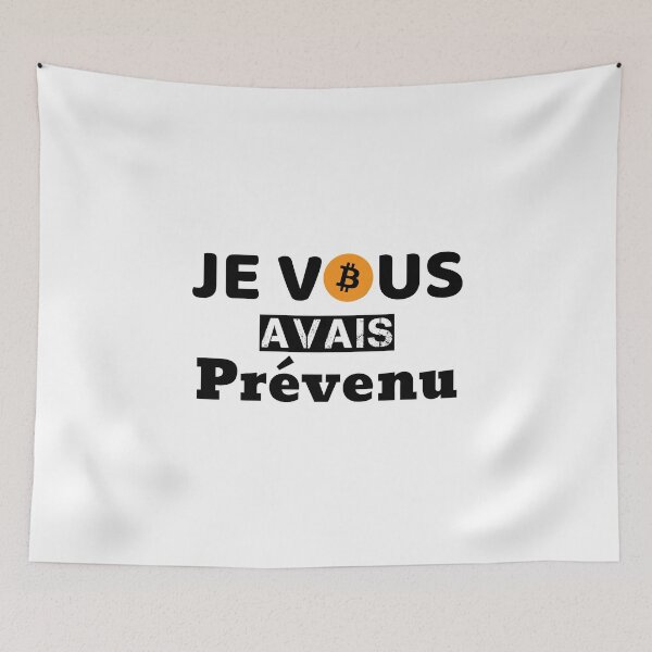 Item preview, bitcoin i warned you white background fun humor funny funny designed and sold by sex-sansbol.