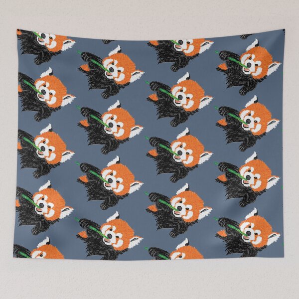 Item preview, Artwork showing a Red Panda eating Bamboo I designed and sold by JD's Shop.