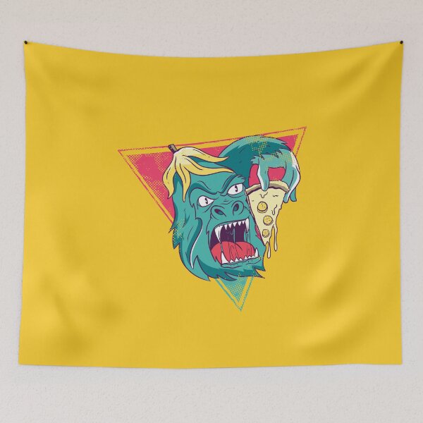 Item preview, Professional Pizza Eater Gorilla designed and sold by Piztees.