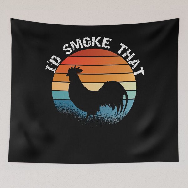 Item preview, Funny BBQ I'D Smoke That Chicken designed and sold by C0njur0r.