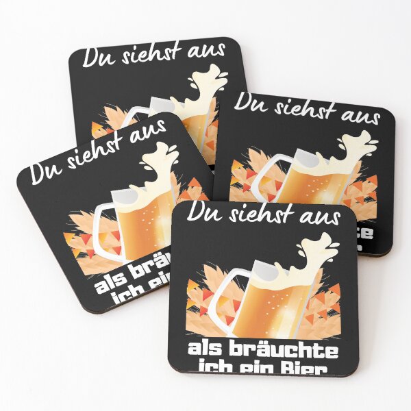 Artikelvorschau, Bier Party Saufen - Du siehst aus Humor Fun entworfen und verkauft von Two Left Hands Design.