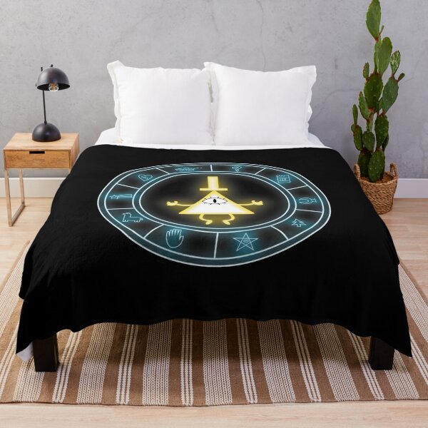 Bill cipher Throw Blanket