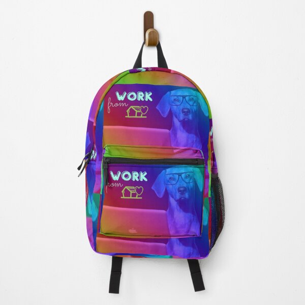 Item preview, Colorful Dog with Laptop designed and sold by OMdesign10.