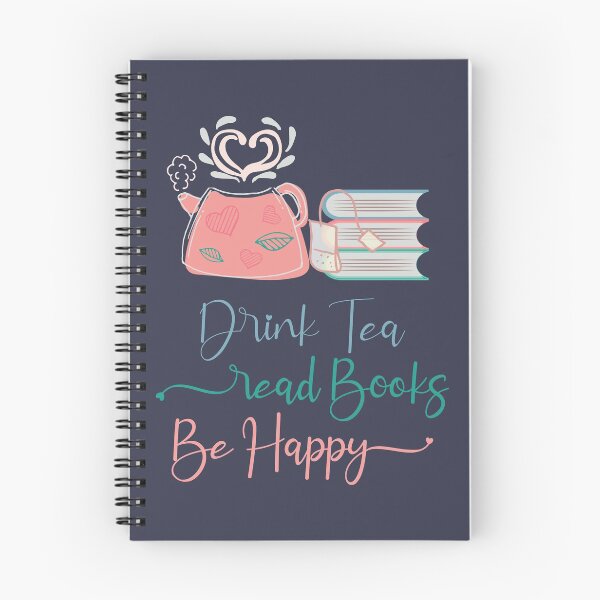 Item preview, Drink Tea Read Books Be Happy designed and sold by ABulgov.