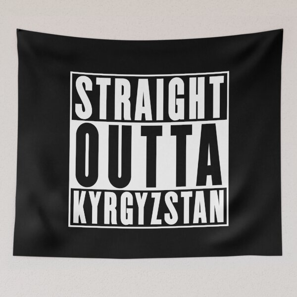 Item preview, Straight Outta Kyrgyzstan designed and sold by RandomStuffShop.
