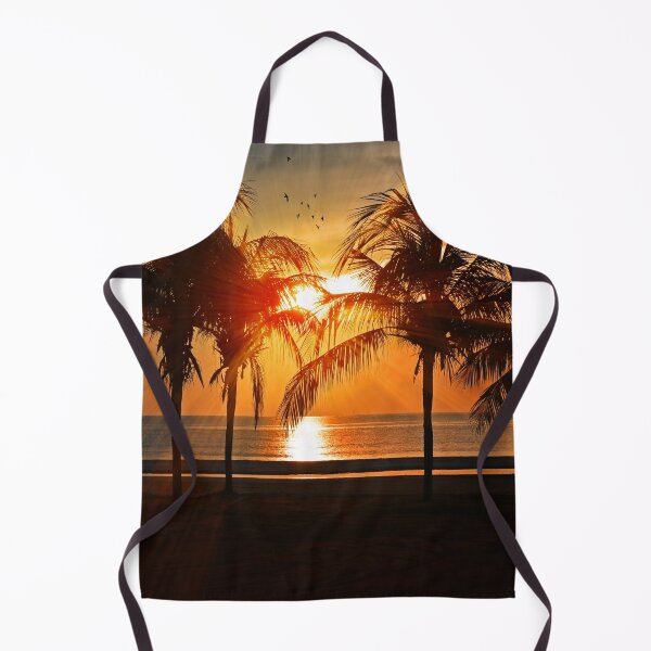 Item preview, Sunset on Beach Rays of Sunlight filtered through Palm Trees designed and sold by KC-Clothing-Co.