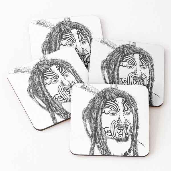 Item preview, Maori Warrior designed and sold by nikolaisnotes.