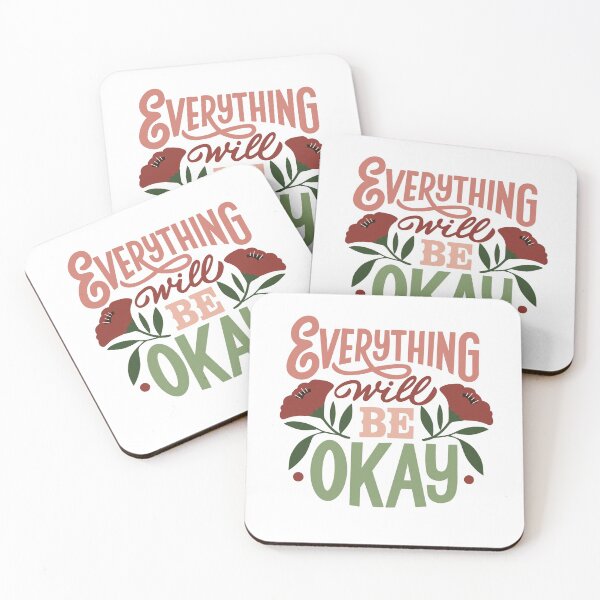 Item preview, Everything Will Be Okay Sticker  designed and sold by Mkshoun.