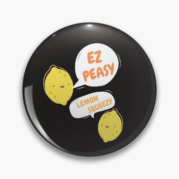 Item preview, Easy Peasy lemon squeezy designed and sold by NineteenthHole.