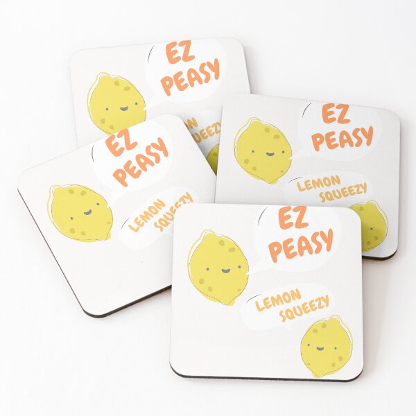 Item preview, Easy Peasy lemon squeezy designed and sold by NineteenthHole.