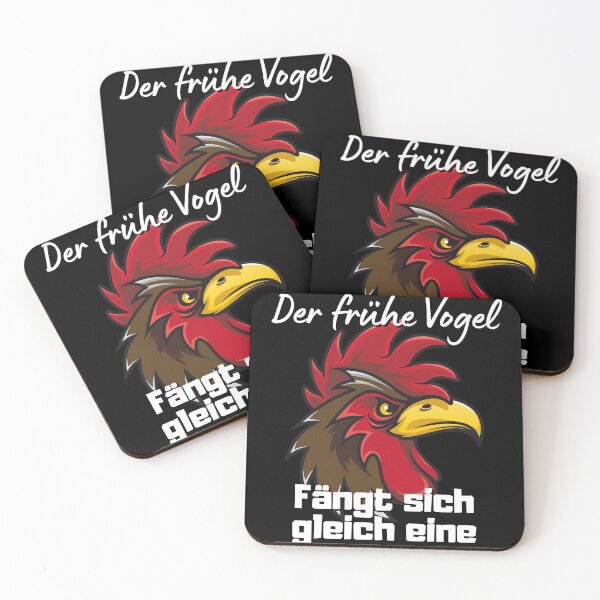 Item preview, Late Riser Tired - The Early Bird Rooster Gift designed and sold by Two Left Hands Design.