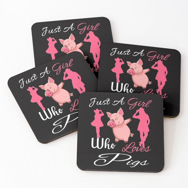 Item preview, Just A Girl Who Loves Pigs designed and sold by PRINTED ..
