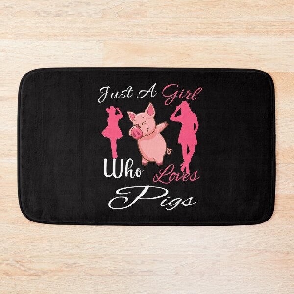Item preview, Just A Girl Who Loves Pigs designed and sold by PRINTED ..