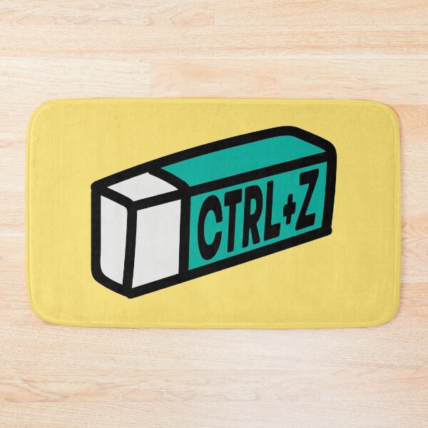 Item preview, CTRL Z Eraser turquoise designed and sold by Buterus.