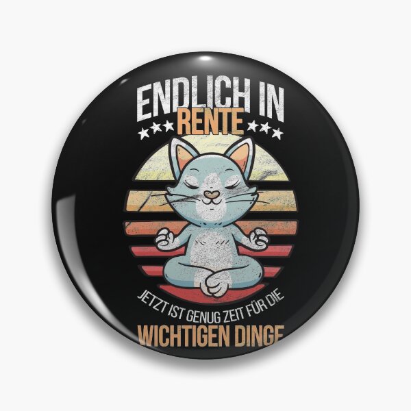 Artikelvorschau, In Rente mit Yoga und Katzen lustige Rentnerin und Rentner im Ruhestand entworfen und verkauft von honksunited.