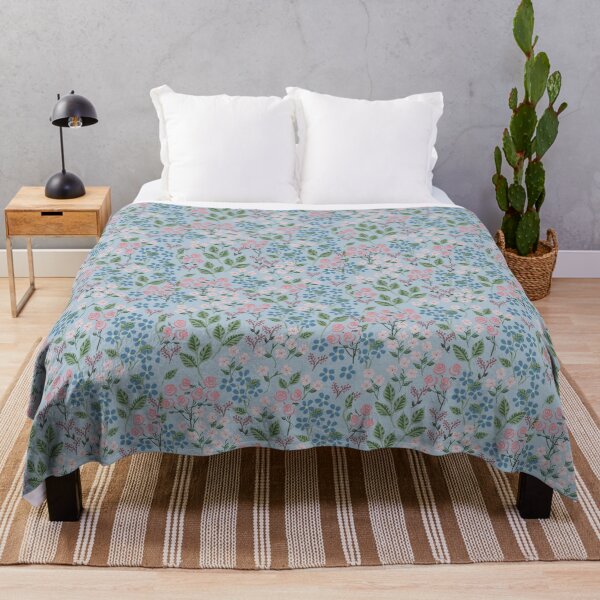 In the Fairy Garden by Tea with Xanthe Throw Blanket