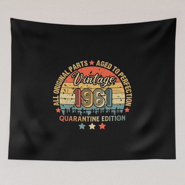 Item preview, 1961 Quarantine Birthday 60th Quarantine Birthday, All Original parts  Aged To Perfection, Born In 1961 designed and sold by biigshow.