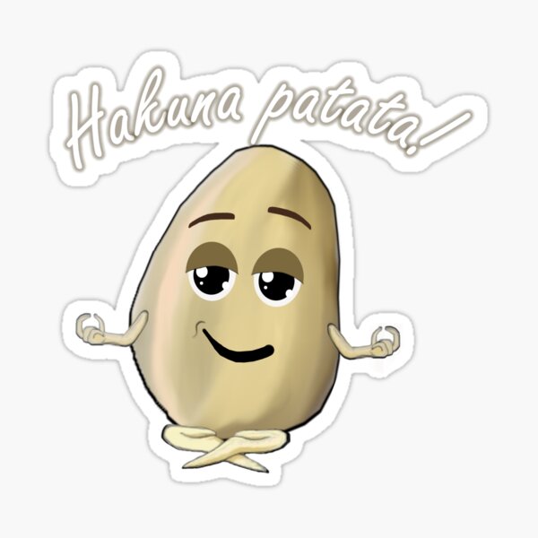 Hakuna Patata Sticker