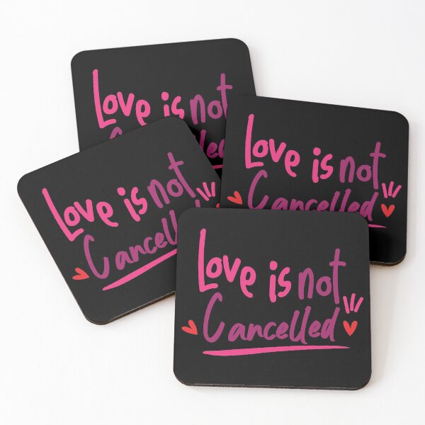 Item preview, love is not cancelled designed and sold by OzyManDiaS90.