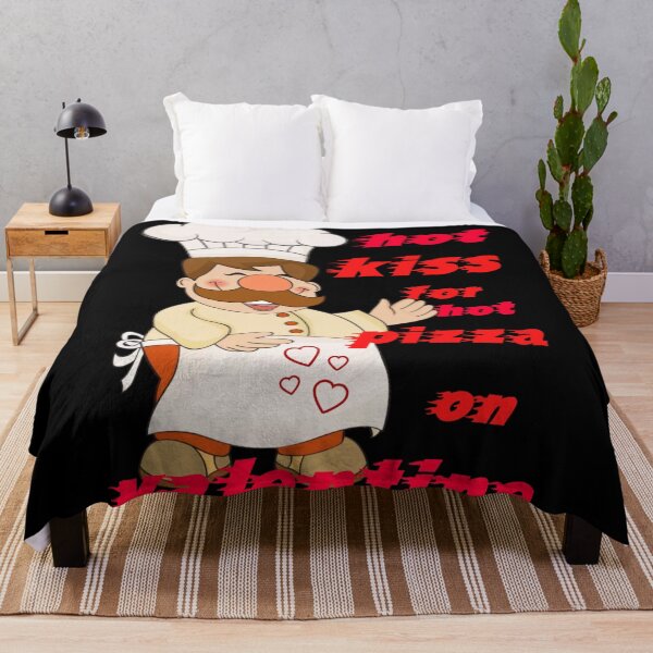 Item preview, Hot Kiss For Hot Pizza On Valentine designed and sold by TeesFashion.