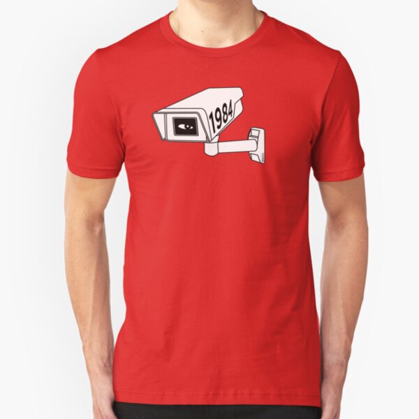 CCTV - George Orwell 1984 Slim Fit T-Shirt