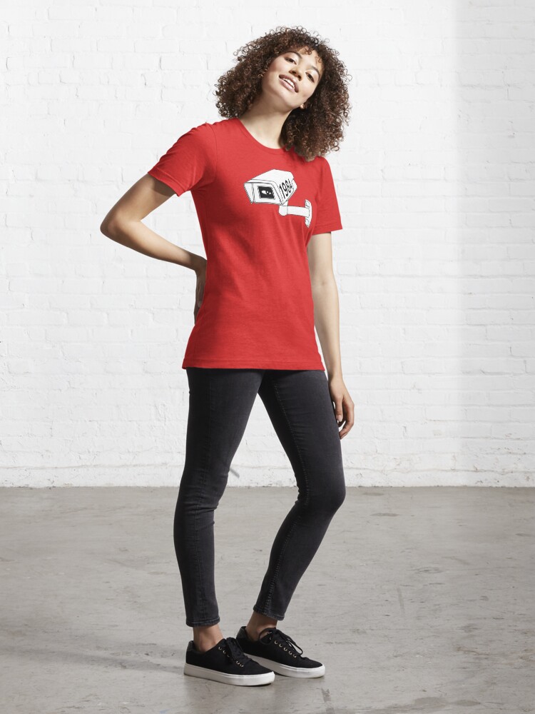 Alternate view of CCTV - George Orwell 1984 Essential T-Shirt