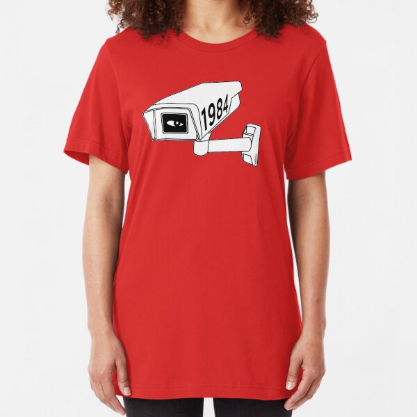 CCTV - George Orwell 1984 Slim Fit T-Shirt