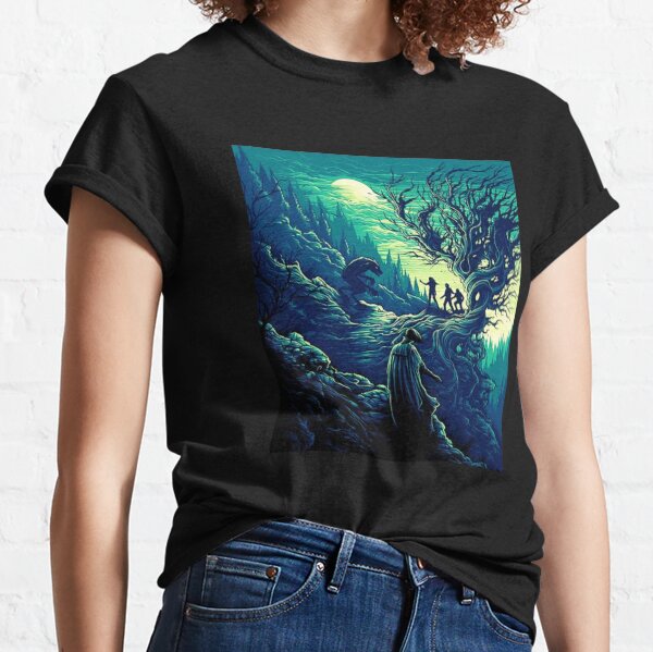 Vert arbre magique T-shirt classique
