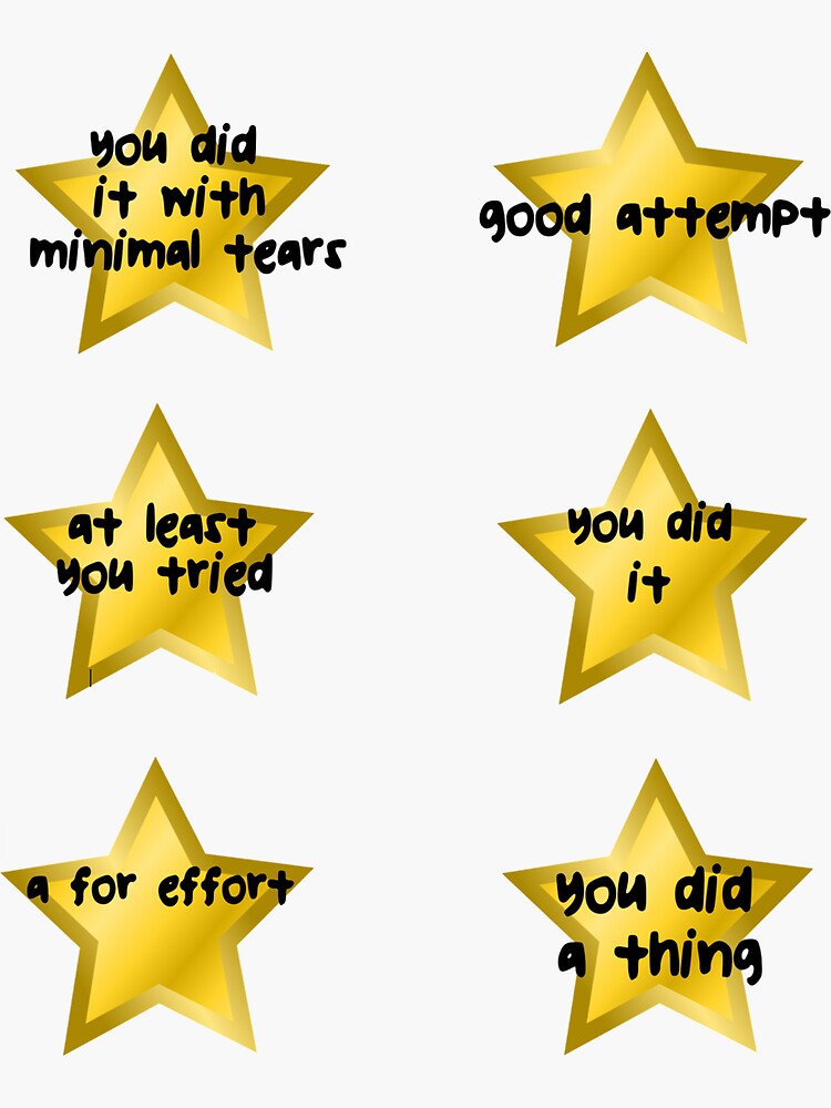 there was an attempt gold star