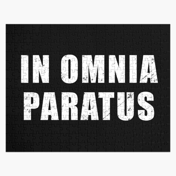 In Omnia Paratus Jigsaw Puzzles Redbubble