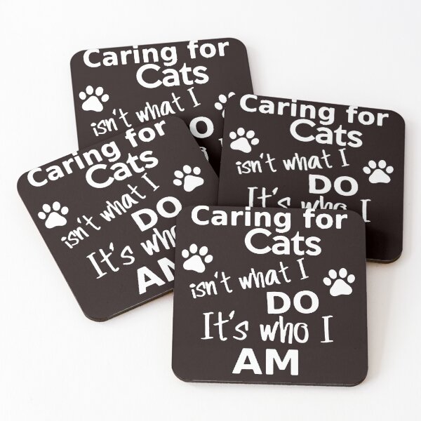Item preview, CARING FOR CATS designed and sold by teemaker24.