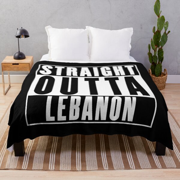 Item preview, Straight Outta Lebanon designed and sold by RandomStuffShop.