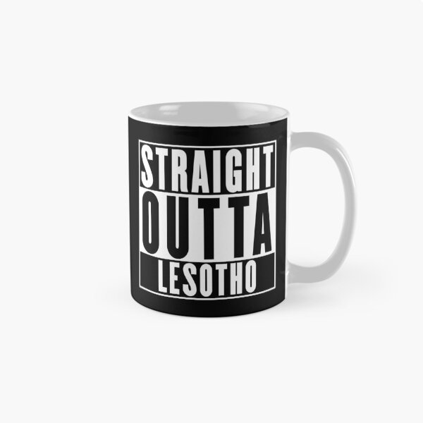 Item preview, Straight Outta Lesotho designed and sold by RandomStuffShop.