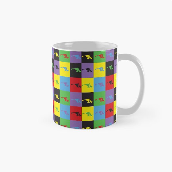 Item preview, Maryland Retro Pop Art Pattern designed and sold by ValeriesGallery.