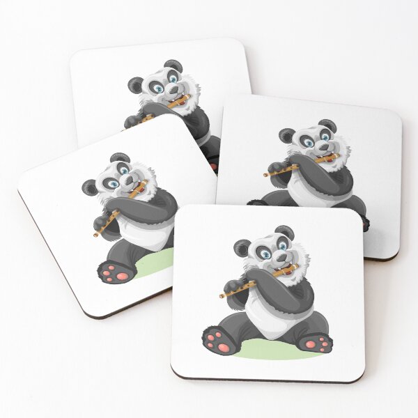 Item preview, Panda Playing the Flute designed and sold by Budwell-Ind.