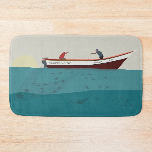Item preview, artisanal fishing designed and sold by Ilustramery.