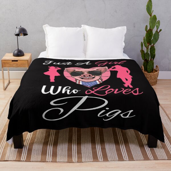 Item preview, Just A Girl Who Loves Pigs designed and sold by PRINTED ..