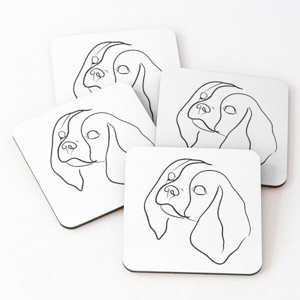 Item preview, Cute Pretty Minimal Line art of Dog designed and sold by Minima-L-Arts.